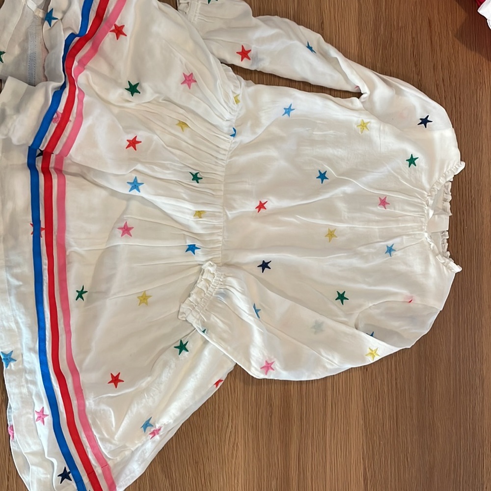 Girls cotton long sleeve dress - BODEN 6-7y